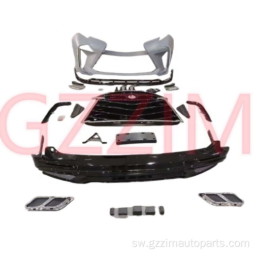 Sienna 2022 Front & nyuma bumper grille bodykit